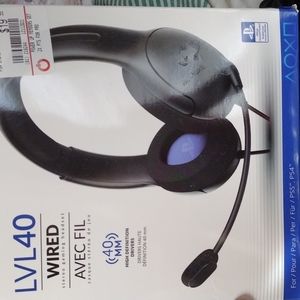 PDP lvl 40 gaming mic/headset